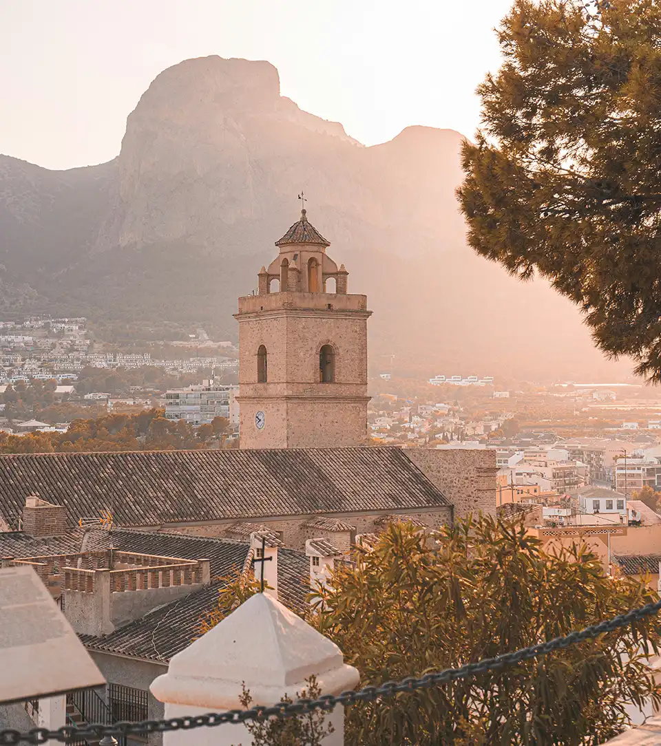 Polop de la Marina - Vistas campanario